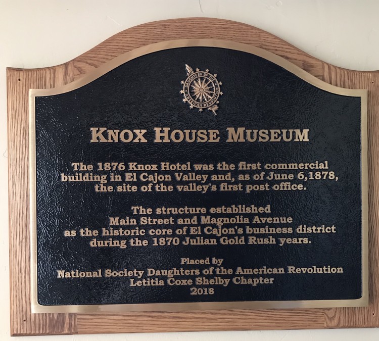 Knox House Museum (El&nbspCajon,&nbspCA)